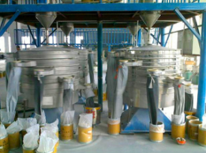 摇摆筛使用现场