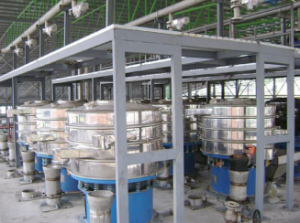 振动筛使用现场1